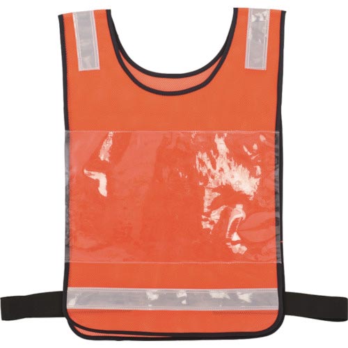 スリーライク メッシュゼッケンベスト オレンジ