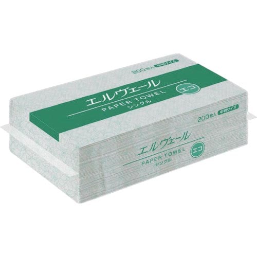 エリエール エルヴェールペーパータオルエコシングル