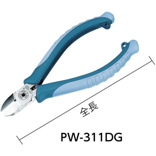 TTCPOWERスタンダードニッパーPW312DG