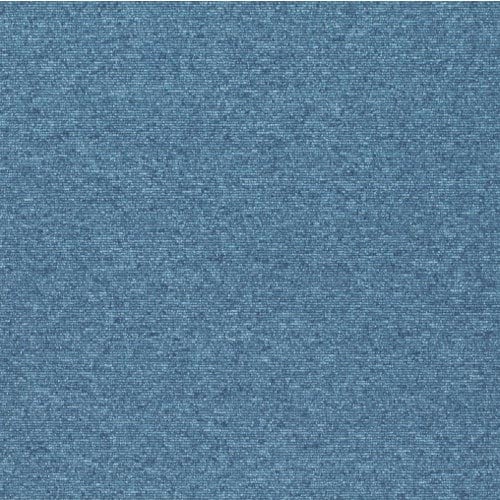 ワタナベ タイルカーペット ブルー 50cm×50