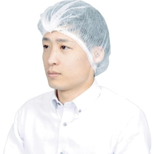 TRUSCO 使い捨てキャップ ホワイト (500