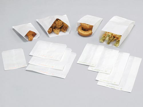 ニュー耐油耐水紙袋 平袋 F−中 4000枚入