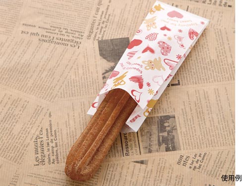 CRS−4チュロス袋 スイートハート1000枚入