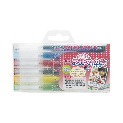 フォトマーカー 標準色 6色セット