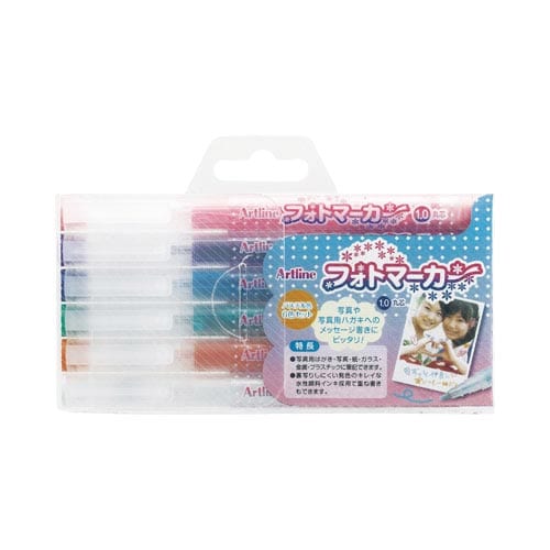 フォトマーカー パステル色 6色セット