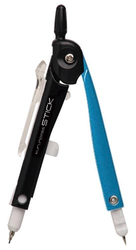 コンパス くるんパス スティック ブルー 5本入