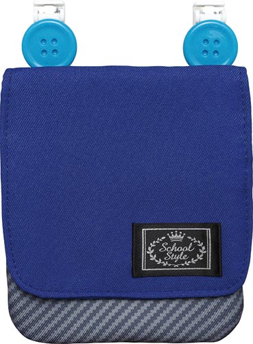 ファッションポケット スマート ブルー 5個入