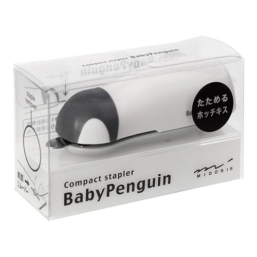 ホッチキス ベビーペンギン 白 5個