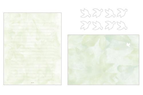 レターセット 森色ノキモチ×10