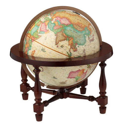 地球儀 ライト付 ジェームスウィルソン型 日本語版