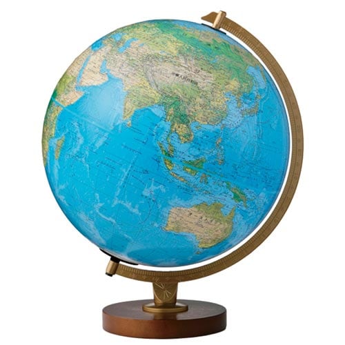 地球儀 ライト付 リビングストン型 日本語版