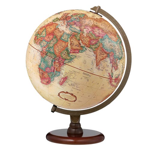 地球儀 リノックス型 アンティーク 英語版