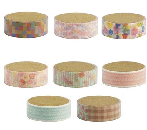 マスキングテープ 15mm 8巻セット4×2