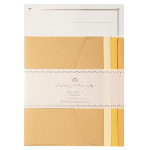 レターセットノスタルジックカラーSY×5