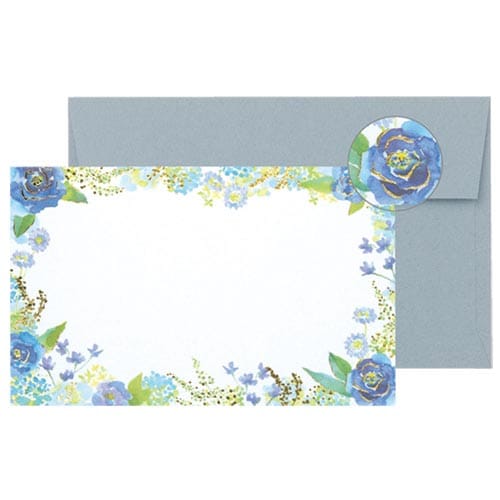 ネームカードグリタリングフラワーB×10