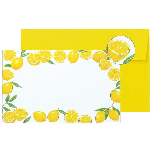 ネームカードグリタリングレモン×10
