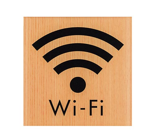サインプレート Wi−Fi A×2
