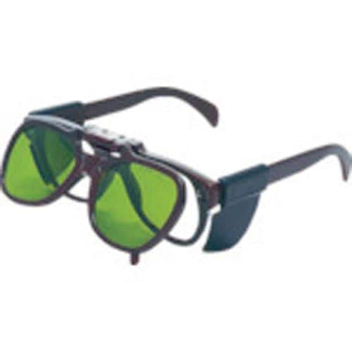 複式上下自在型遮光メガネポリカレンズ#3