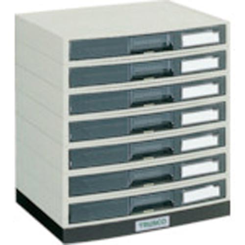 αレターケースA4・積み重ねタイプ横浅型7段