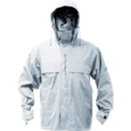 ベンチレーション(通気口)付レインスーツシルバーM