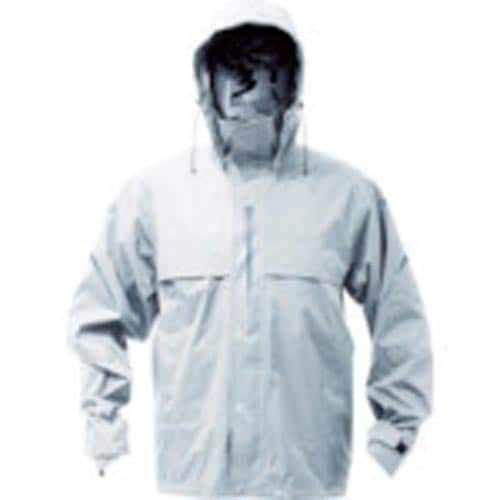 ベンチレーション(通気口)付レインスーツシルバーS