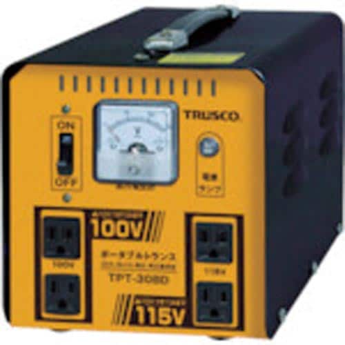 ポータブルトランス30A3kVA降圧・昇圧兼用型