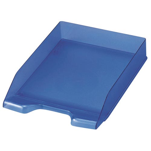 デスクトレー A4 タテ ブルー