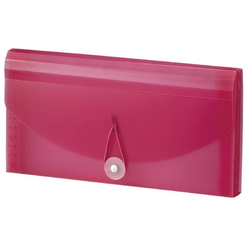 ドキュメントファイル 長3 レッド