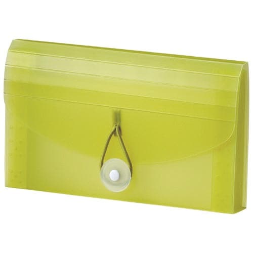 ドキュメントファイル クーポンサイズ 黄緑