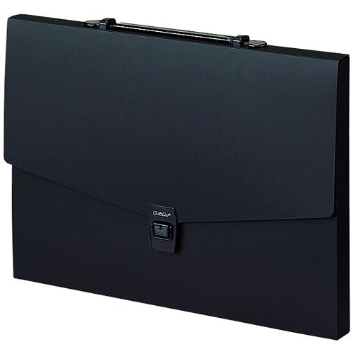 ドキュメントファイル フラット B4 ブラック