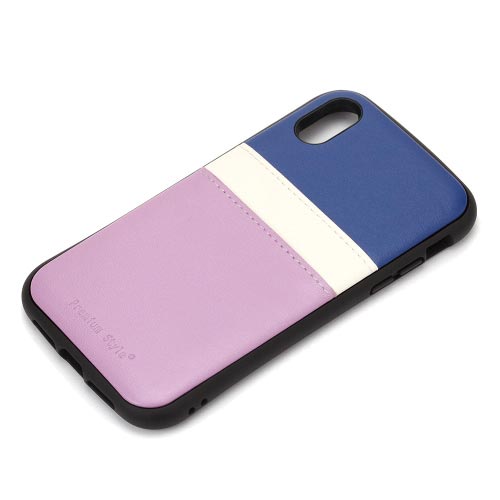 iPhone XR用タフポケットケースブルーベリー