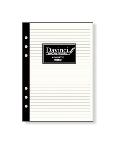 ダヴィンチ リフィル メモ帳ノー6.5mm罫 A5