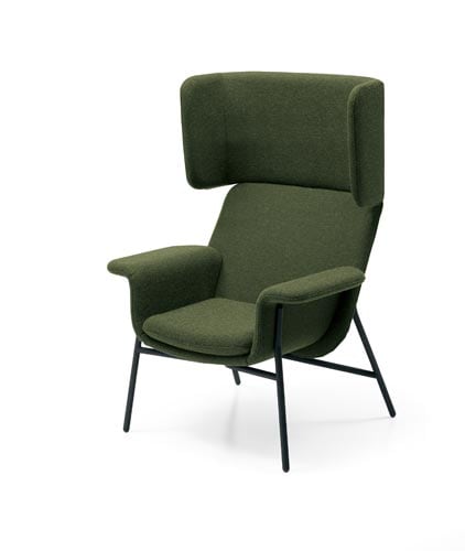 ノーション ハイバック 黒脚 ダークフォレスト