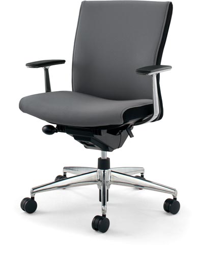 プント ロー STD アルミ肘 ダルグレー W