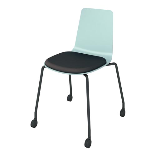 ミケット キャスター脚黒 PP38 座パッドE6