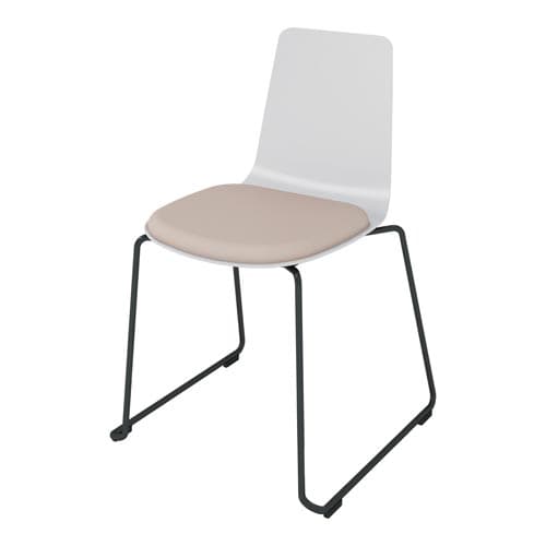 ミケット サークル脚黒 PPLグレー 座パッドEN