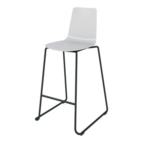 ミケット ハイチェアー黒脚 PPシート E2