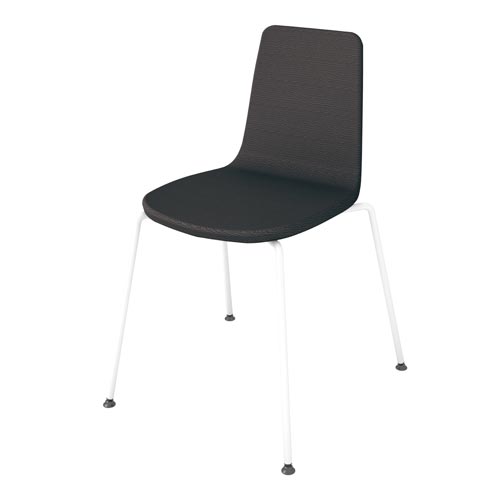 ミケット 4本脚白 張りぐるみ ブラック