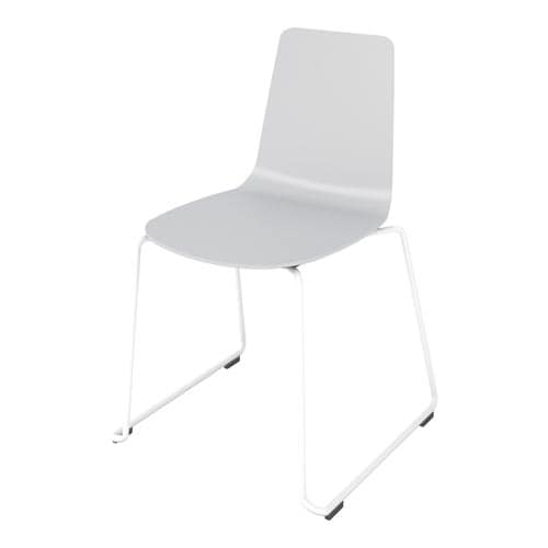 ミケット サークル脚白 PPシート Lグレー