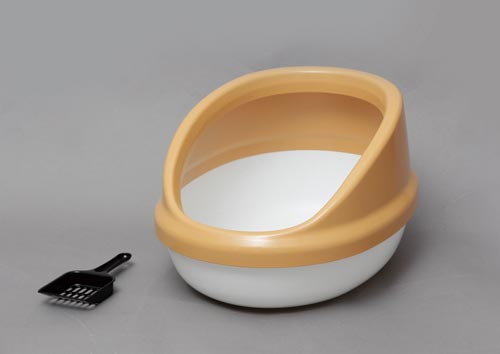 ネコのトイレハーフカバー P−NE−500−H三毛