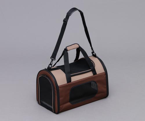 折りたたみソフトキャリーMサイズ ブラウン