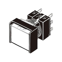 オムロン 押しボタンスイッチ A16LJRM12D1P 1個 4536854530869