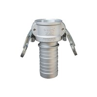 トヨックス カムロック ツインロックタイプカプラー ホースシャンク アルミ 21/2インチ 633CL21/2AL 1個