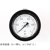 長野 普通形圧力計(Φ75) 埋込形D枠(取付金具) 0.1ー0.3MPa AC15121 1個