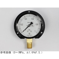 長野 普通形圧力計(Φ75) 立形B枠 0.1ー0.6MPa AC20281 1個