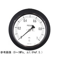 長野 普通形圧力計(Φ100) 埋込形D枠(取付金具) 0.1ー1.6MPa AE15131 1個