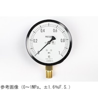 長野 普通形圧力計(Φ100) 立形A枠 0.1ー0.25MPa AE20181 1個
