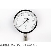 長野 普通形圧力計(Φ100) 立形A枠 40MPa 検査証明書付 AE20193 1個