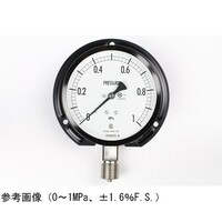 長野 普通形圧力計(Φ100) 立形B枠 0.1ー0.6MPa 検査証明書付 AE20243 1個