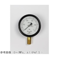 長野 密閉型圧力計(60Φ) 立形A枠 0.1ー0.16MPa BA10171 1個